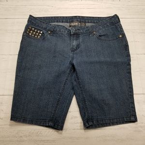 NWOT City Streets Blue Jean Shorts